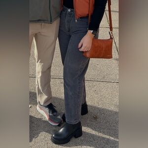 Vintage Bonjour Women's Black Jeans